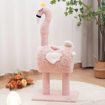 Flamingo Cat Climbing Frame